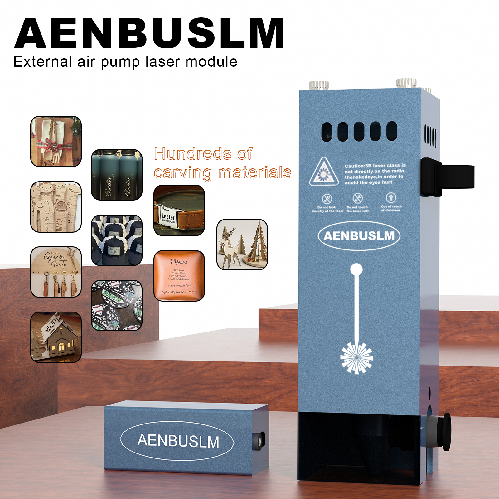 Industrial Laser Blasting - AENBUSLM 80W Laser Engraving Head Laser
