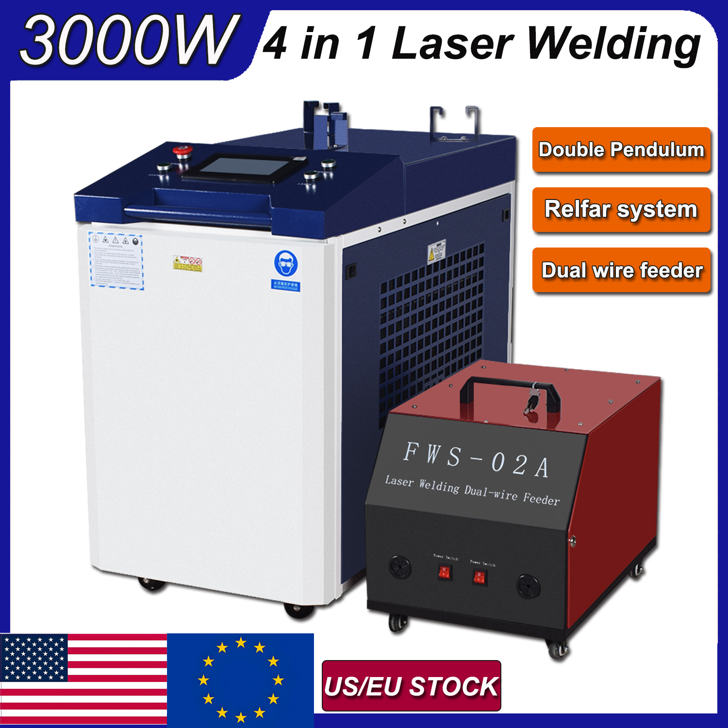 Industrial Laser Repair - 4 IN 1 Raycus Laser welder