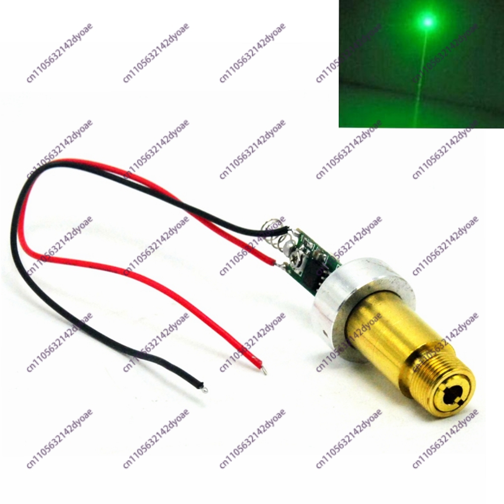 Industrial Laser Pointer - Industrial Brass 50mW 100mw 200mw 532nm