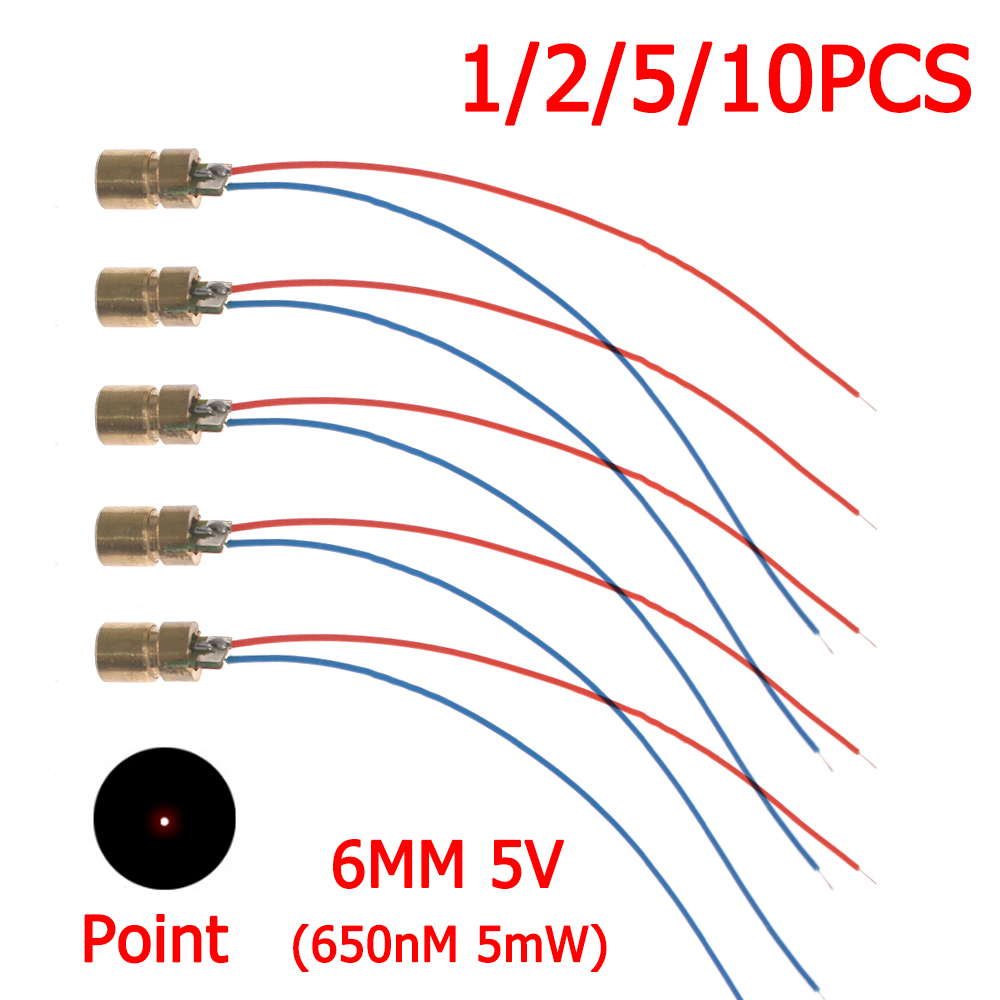 Industrial Laser Pointer - 1-10pcs Laser Pointer Diode 650nm 5mW