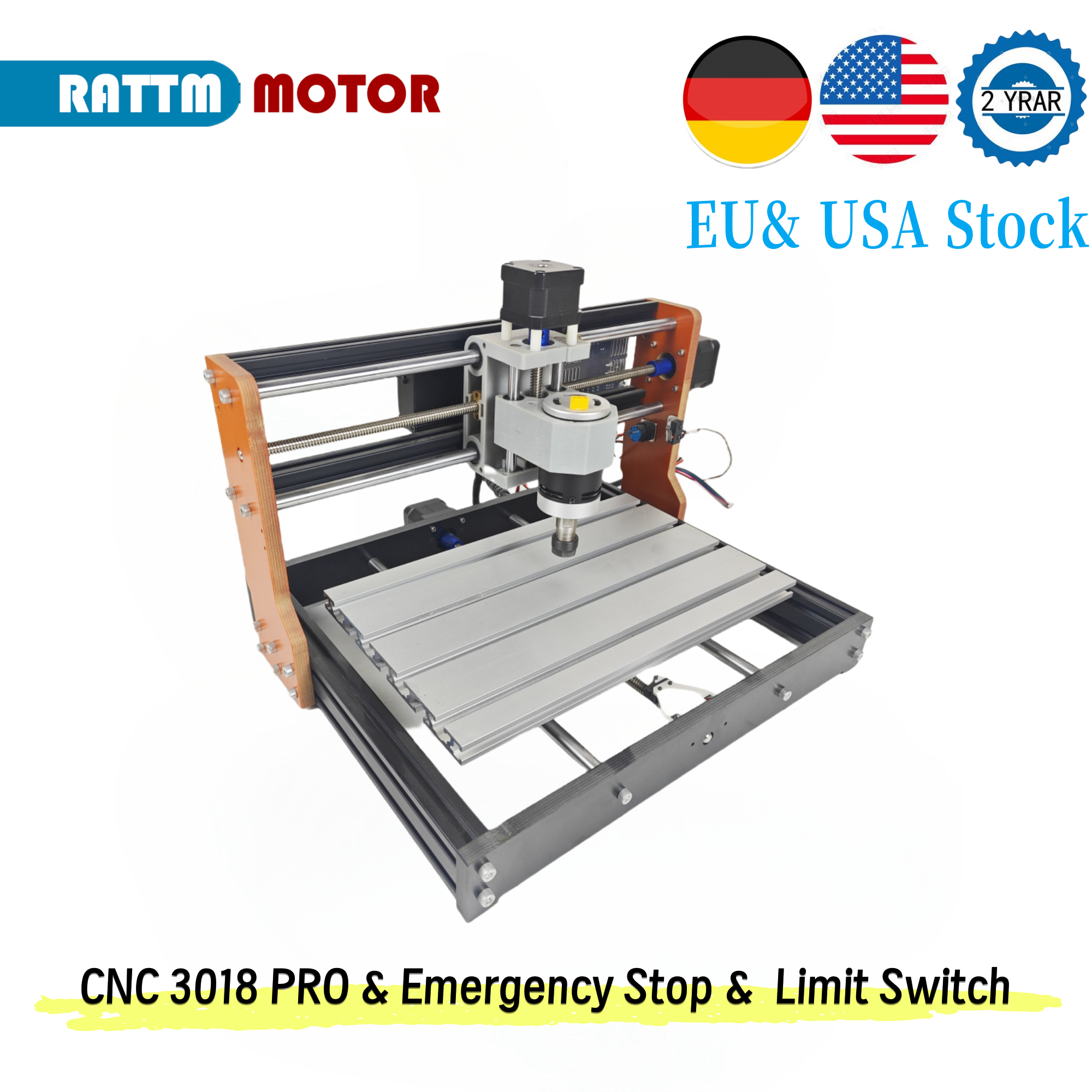 Industrial Laser Blasting - 【EU&USA Stock】CNC 3018 PRO Laser Engraving