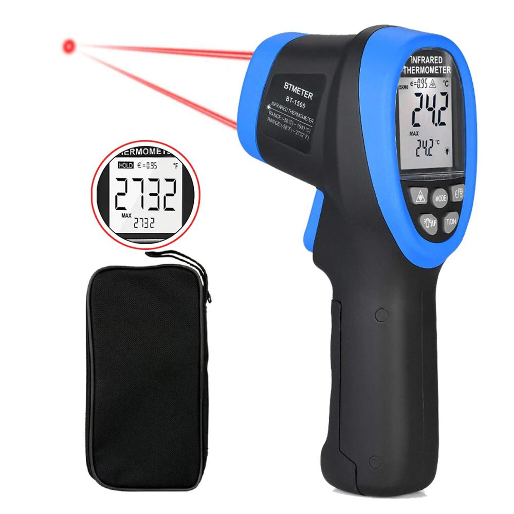 -50℃ to 1500℃ Laser Thermomete – Industrial Laser Thermometer Gun recenzja i cena