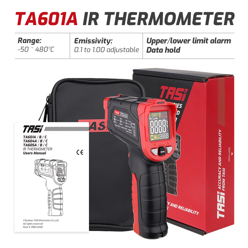 TA601A TA601B TA601C Infrared  – Industrial Laser Temperature Gun recenzja i cena