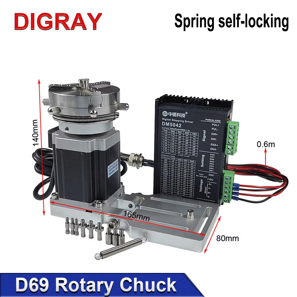 DIGRAY D69 CNC Router Laser Ma – Rotary Axis Laser Engraver recenzja i cena