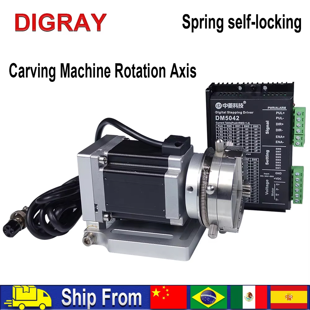 DIGRAY D69 CNC Router Laser Ma – Rotary Axis Laser Engraver recenzja i cena