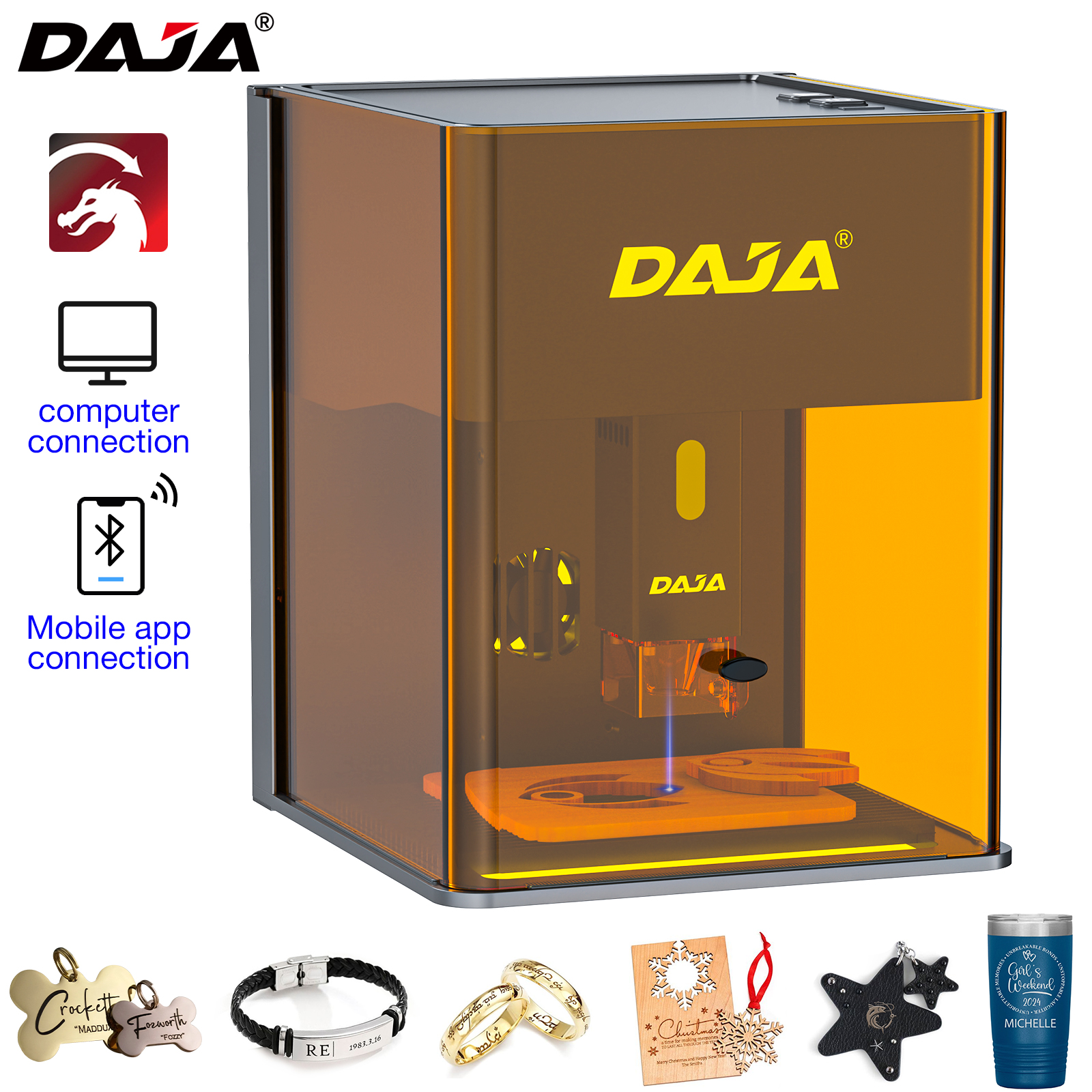 DAJA DJ6 Pro Mini Laser Engrav – Industrial Laser Blasting recenzja i cena