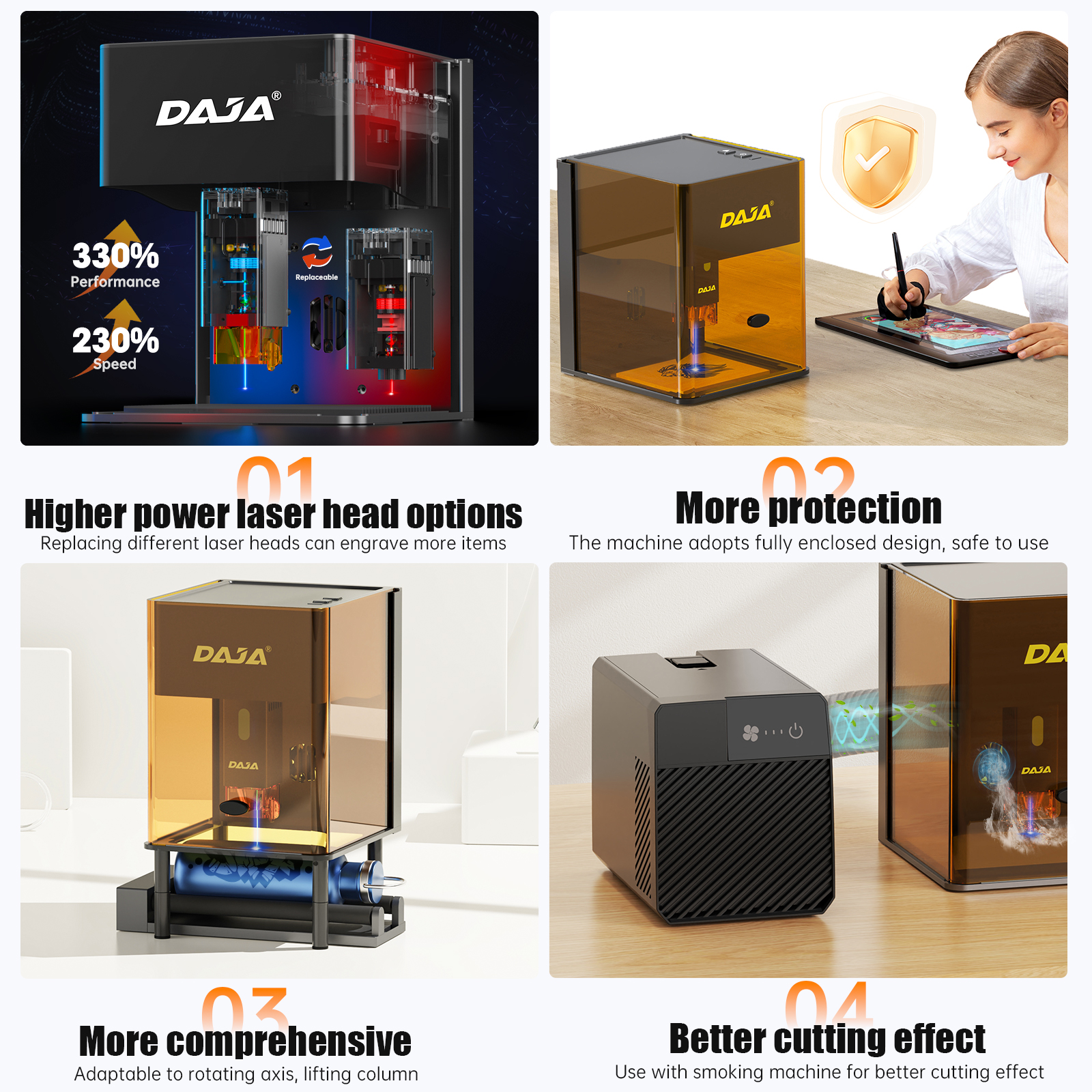 DAJA DJ6 Pro Mini Laser Engrav – Industrial Laser Blasting recenzja i cena