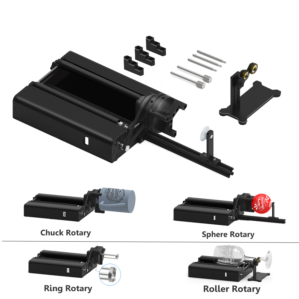 Twotrees TR2 PRO Rotary Roller – Rotary Axis Laser Engraver recenzja i cena