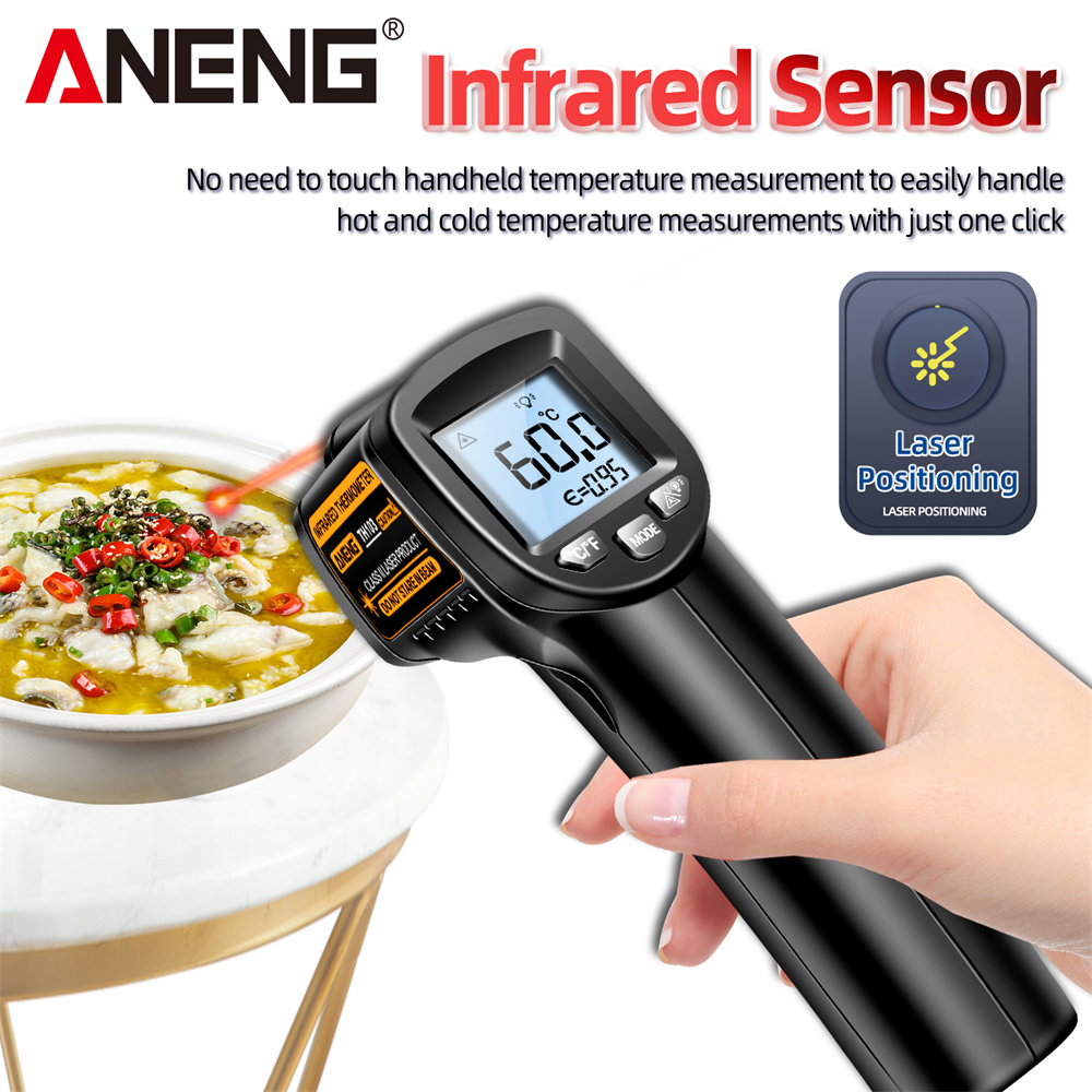 Infrared Laser Thermometer Ind – Industrial Laser Temperature Gun recenzja i cena