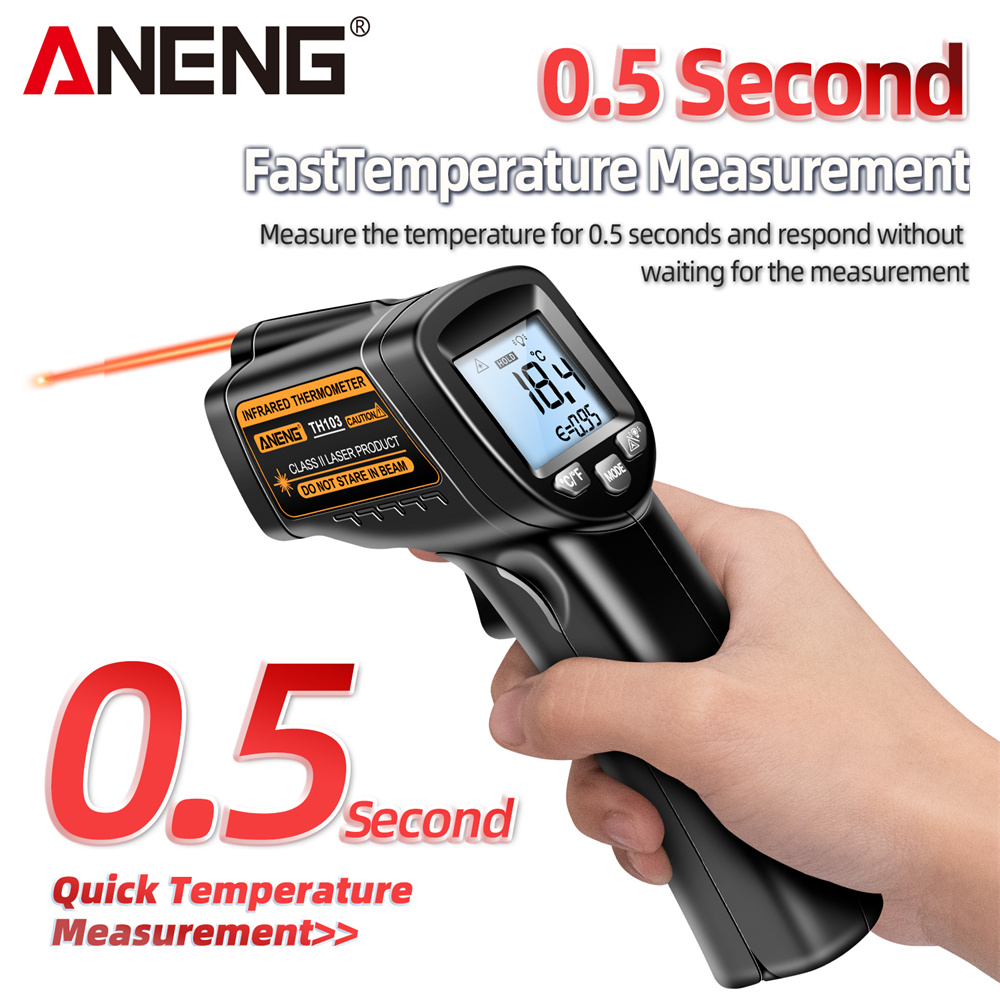 Infrared Laser Thermometer Ind – Industrial Laser Temperature Gun recenzja i cena