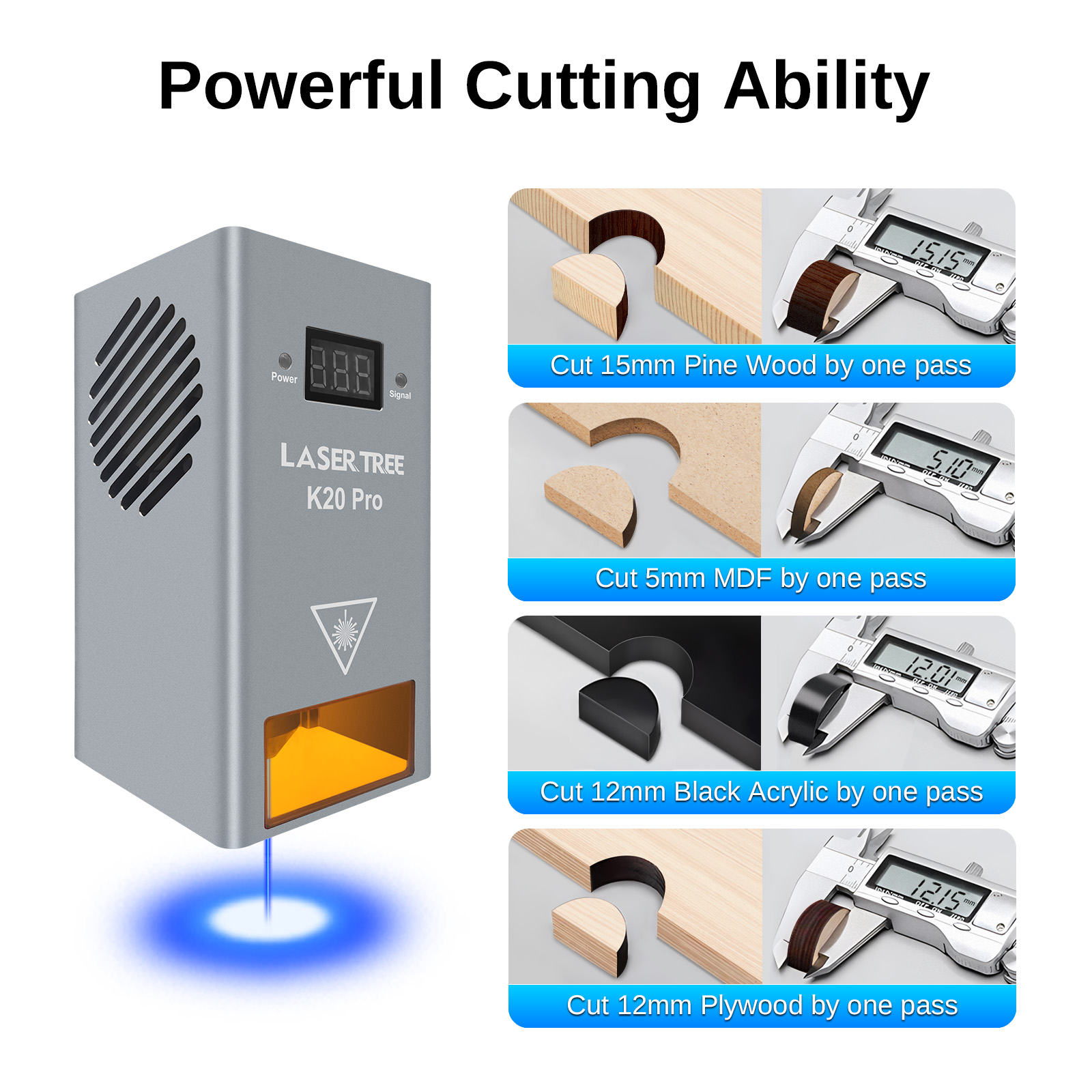 LASER TREE 20W Optical Power L – Industrial Laser Engraver recenzja i cena