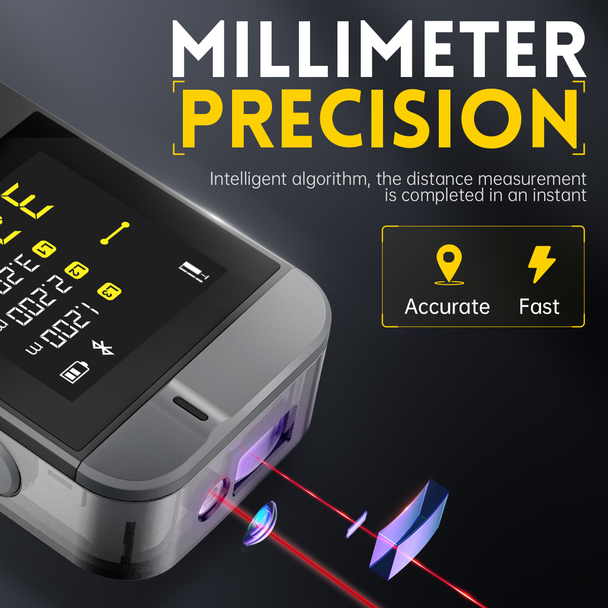 FNIRSI IR40 Digital Laser Tape – Industrial Laser Distance Sensor recenzja i cena