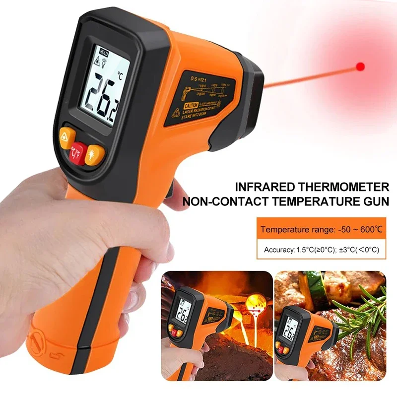 T400 T600 Digital Infrared The – Industrial Laser Temperature Gun recenzja i cena