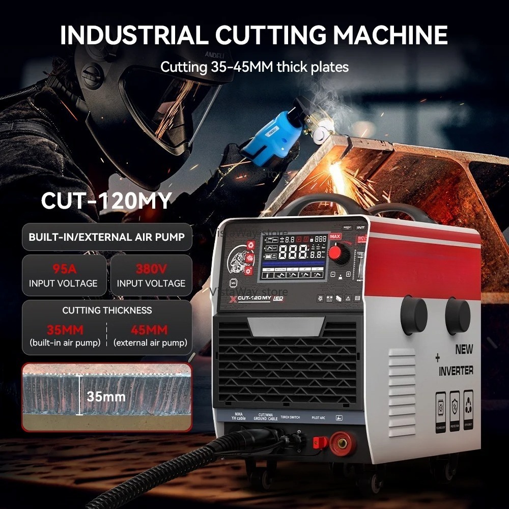 CUT 120 380V CNC Bulit-in Pump – Cnc Plasma Cutter recenzja i cena