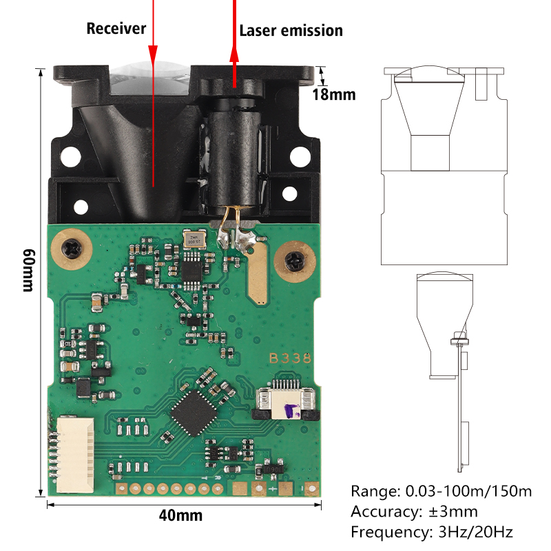 20Hz Class II Industrial Autom – Industrial Laser Distance Sensor recenzja i cena