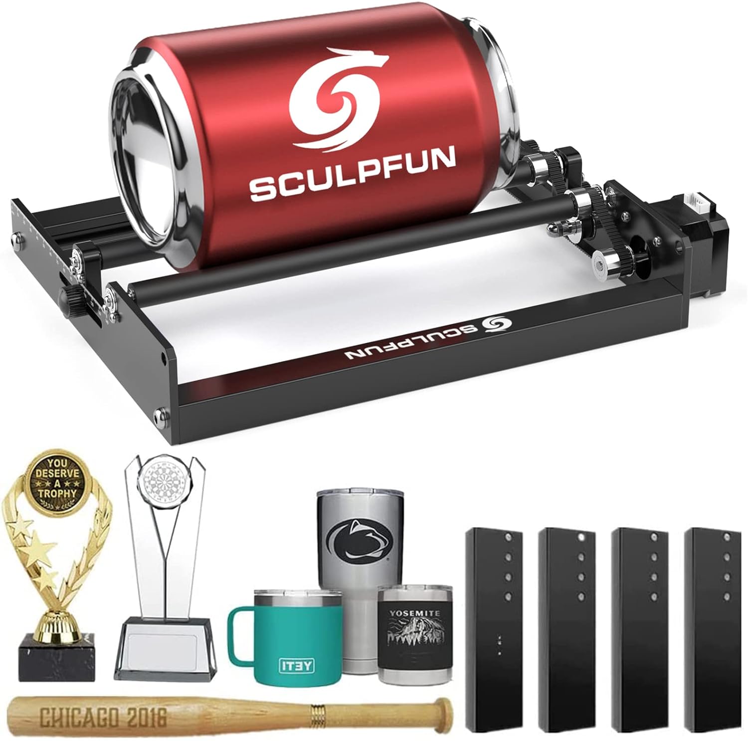 SCULPFUN Laser Rotary Roller L – Rotary Axis Laser Engraver recenzja i cena