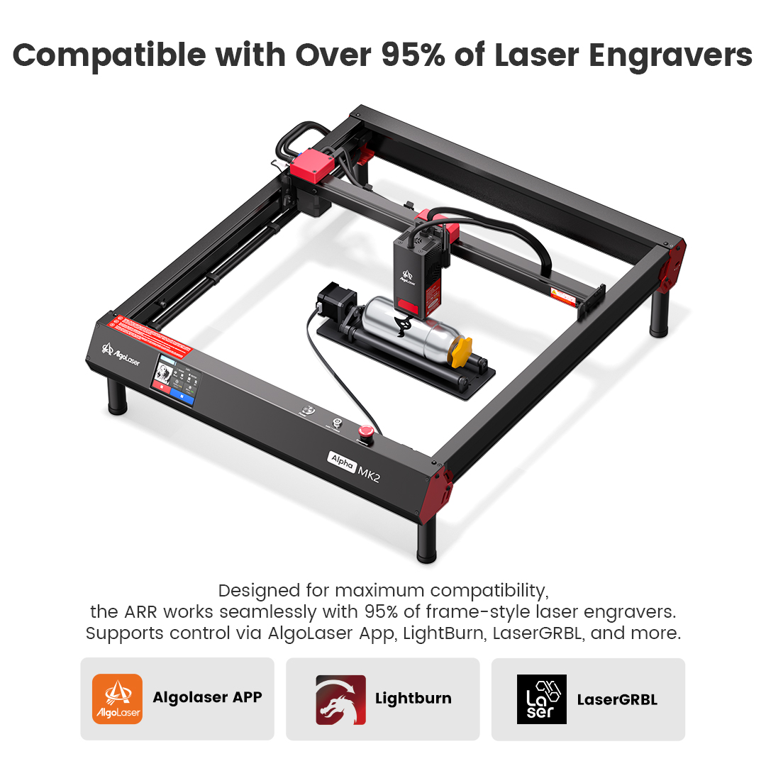 AlgoLaser Rotary Roller 360° R – Rotary Axis Laser Engraver recenzja i cena