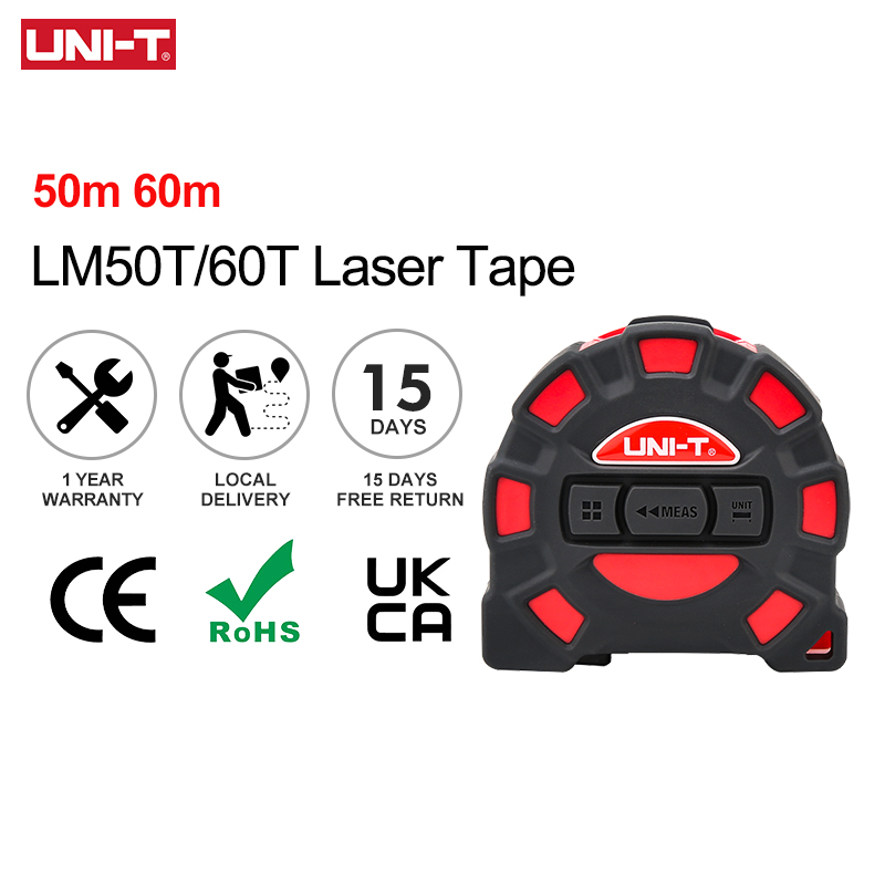 UNI-T 50M 60M Laser Tape Measu – Industrial Laser Distance Sensor recenzja i cena