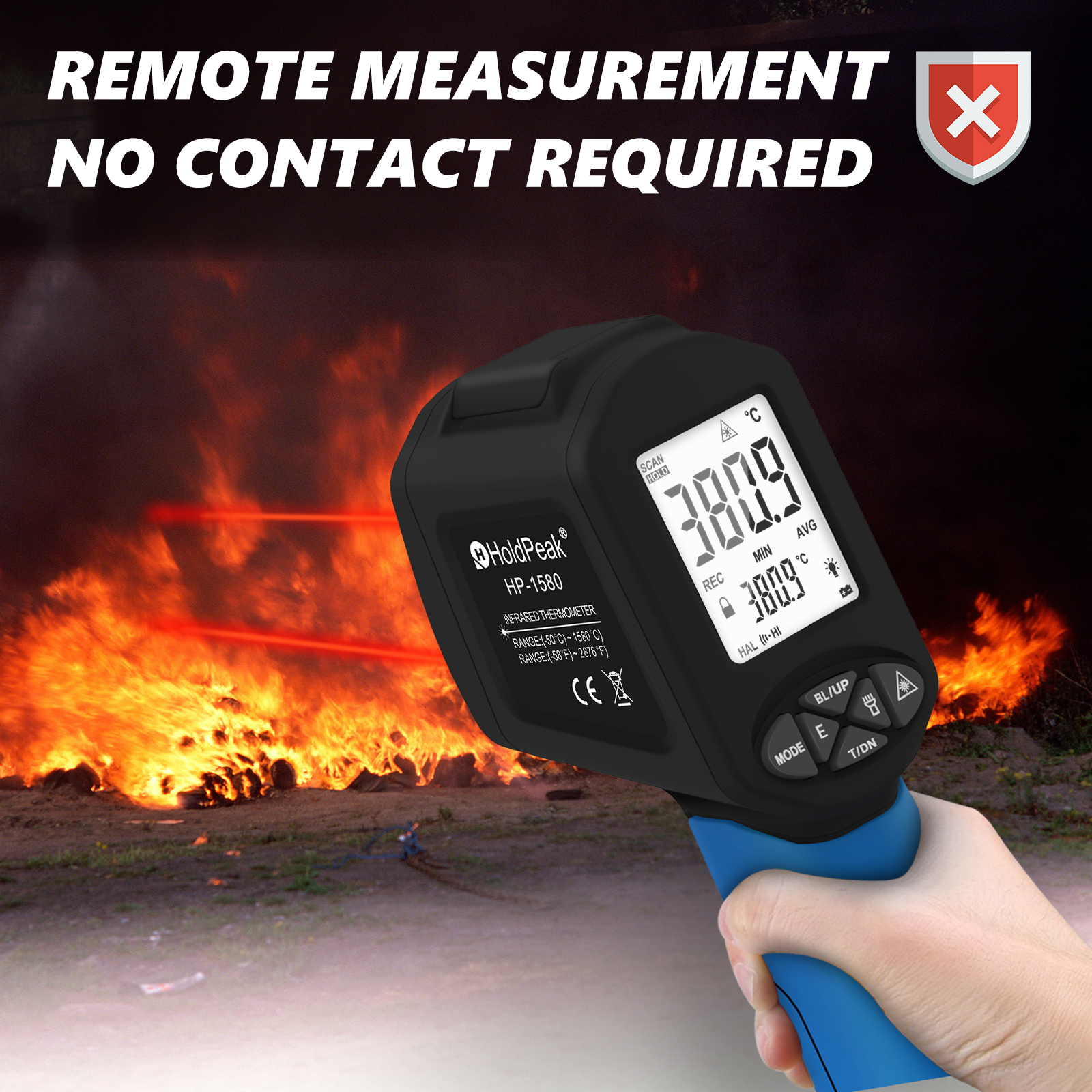 Industrial Infrared Thermomete – Industrial Laser Temperature Gun recenzja i cena