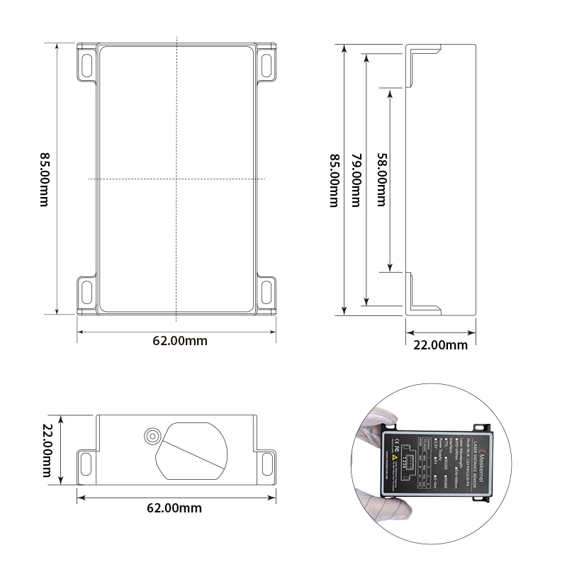 New Arrival LDJ-P4 Aluminum Al – Industrial Laser Distance Sensor recenzja i cena
