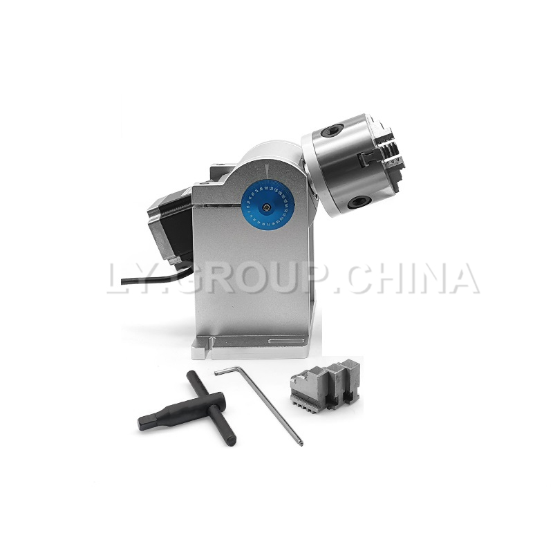 80mm Chuck D80 3 Claws Rotary  – Rotary Axis Laser Engraver recenzja i cena