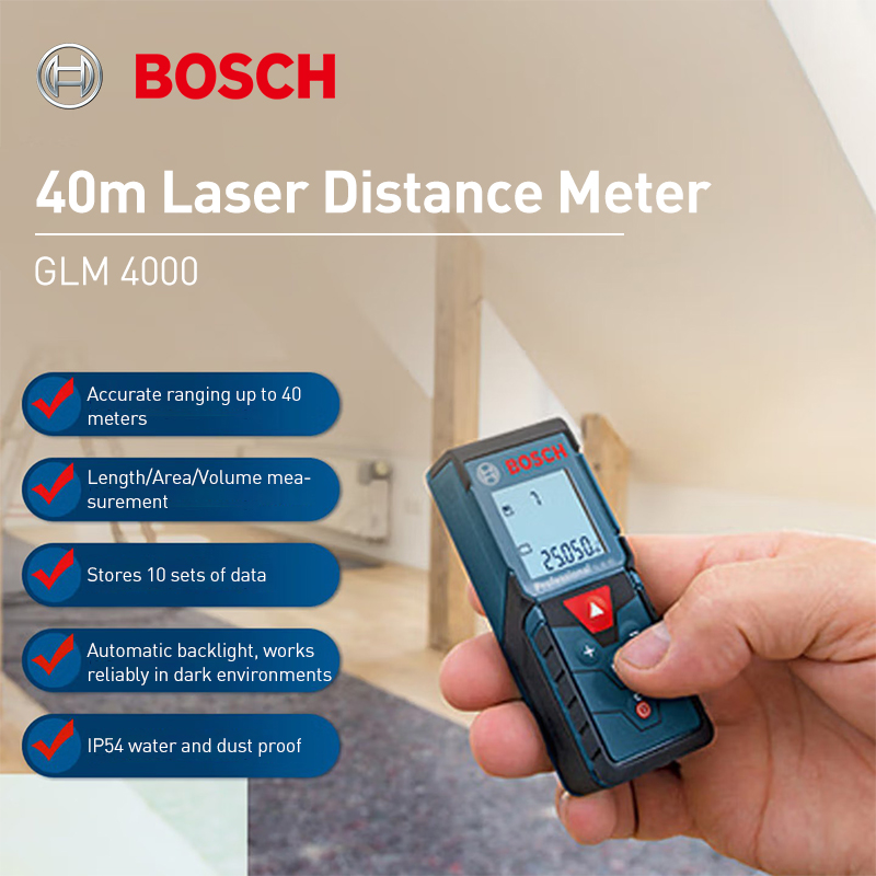 Bosch GLM 4000 Laser RangeFine – Industrial Laser Distance Sensor recenzja i cena