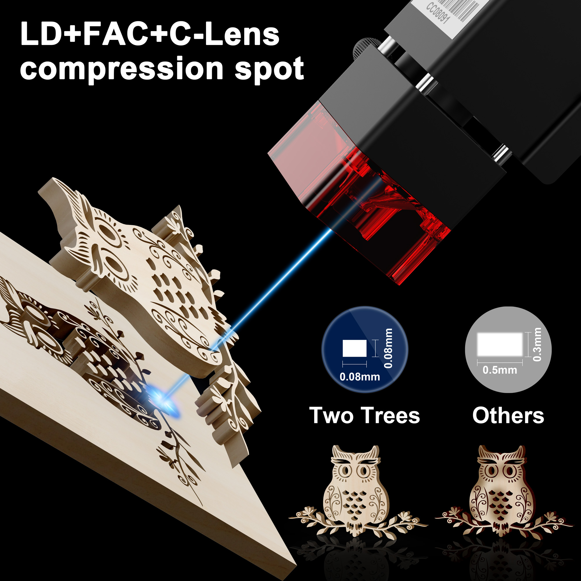TWOTREES TTS-10 Pro Laser Engr – Industrial Laser Blasting recenzja i cena