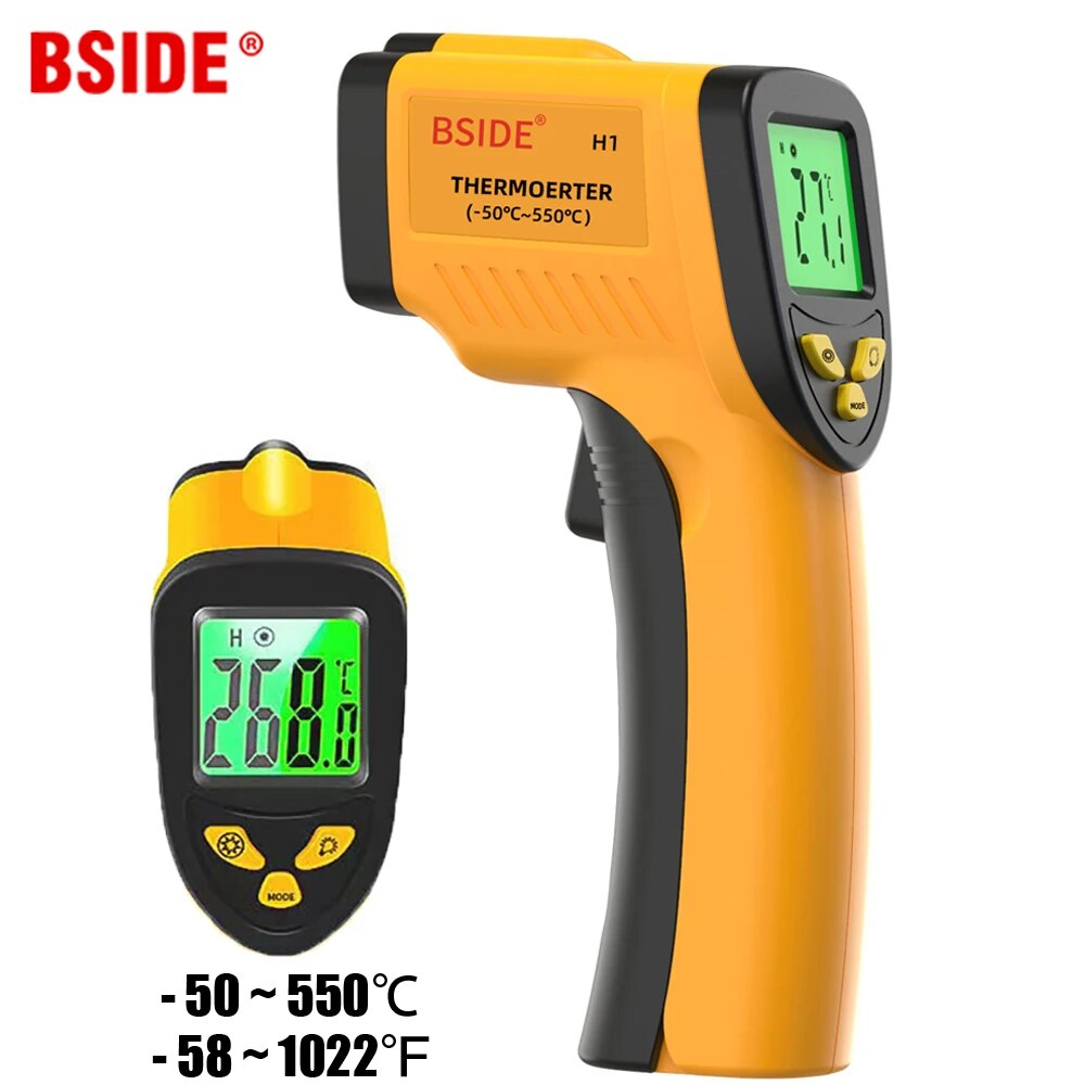Digital Infrared Thermometer - – Industrial Laser Temperature Gun recenzja i cena