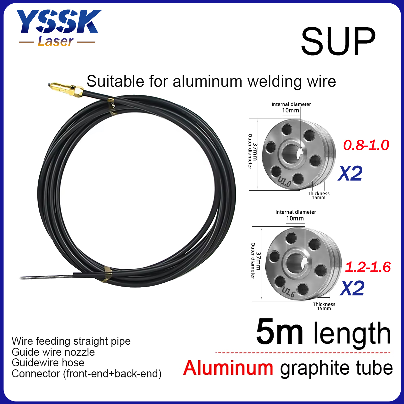 SUP Wire Feeding Tube Guide 5m – Industrial Laser Repair recenzja i cena