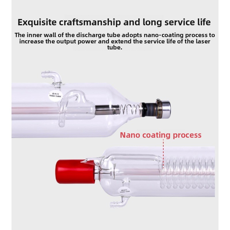 For Reci CO2 Laser Tube 80W 10 – Laser Tube Replacement recenzja i cena