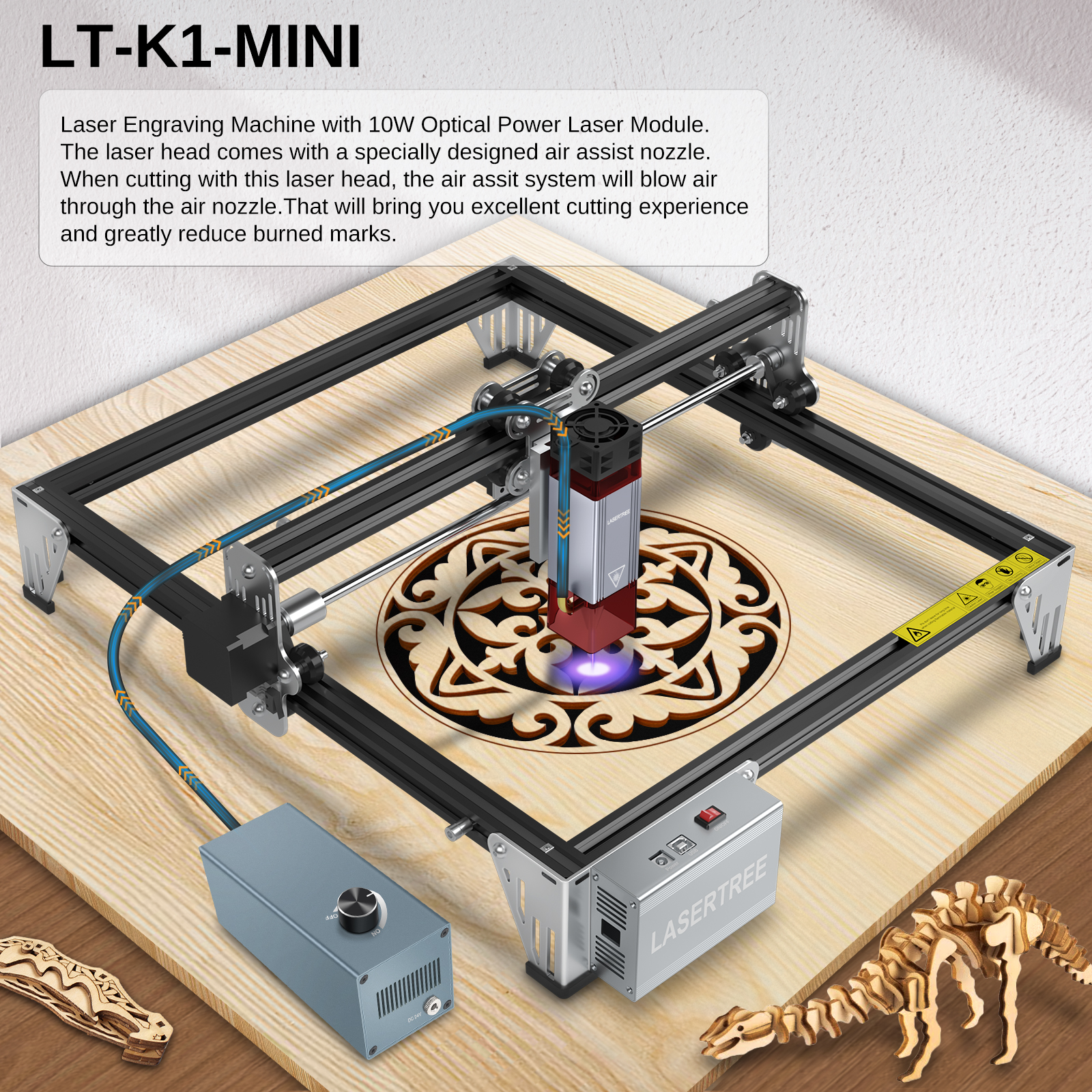 LASER TREE K1 Mini Laser Engra – Industrial Laser Blasting recenzja i cena