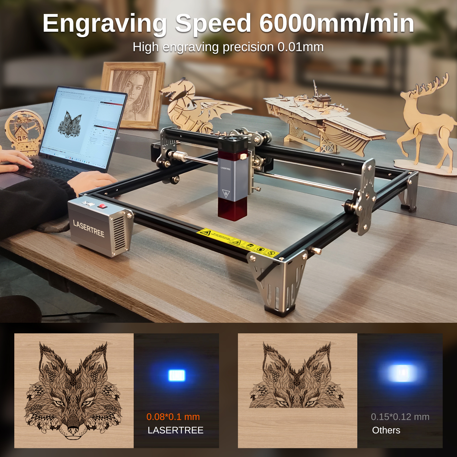 LASER TREE K1 Mini Laser Engra – Industrial Laser Blasting recenzja i cena