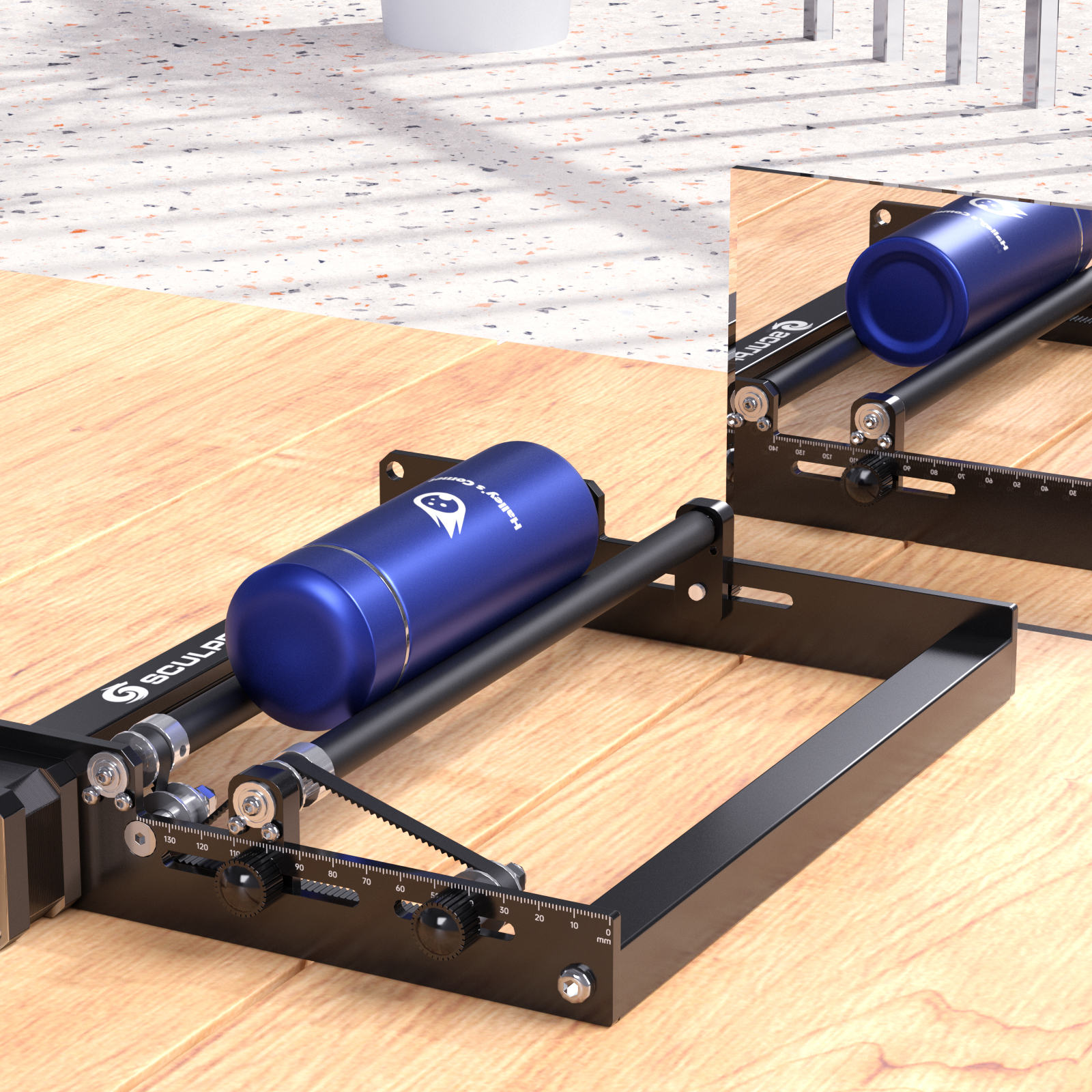 SCULPFUN Laser Rotary Roller L – Rotary Axis Laser Engraver recenzja i cena
