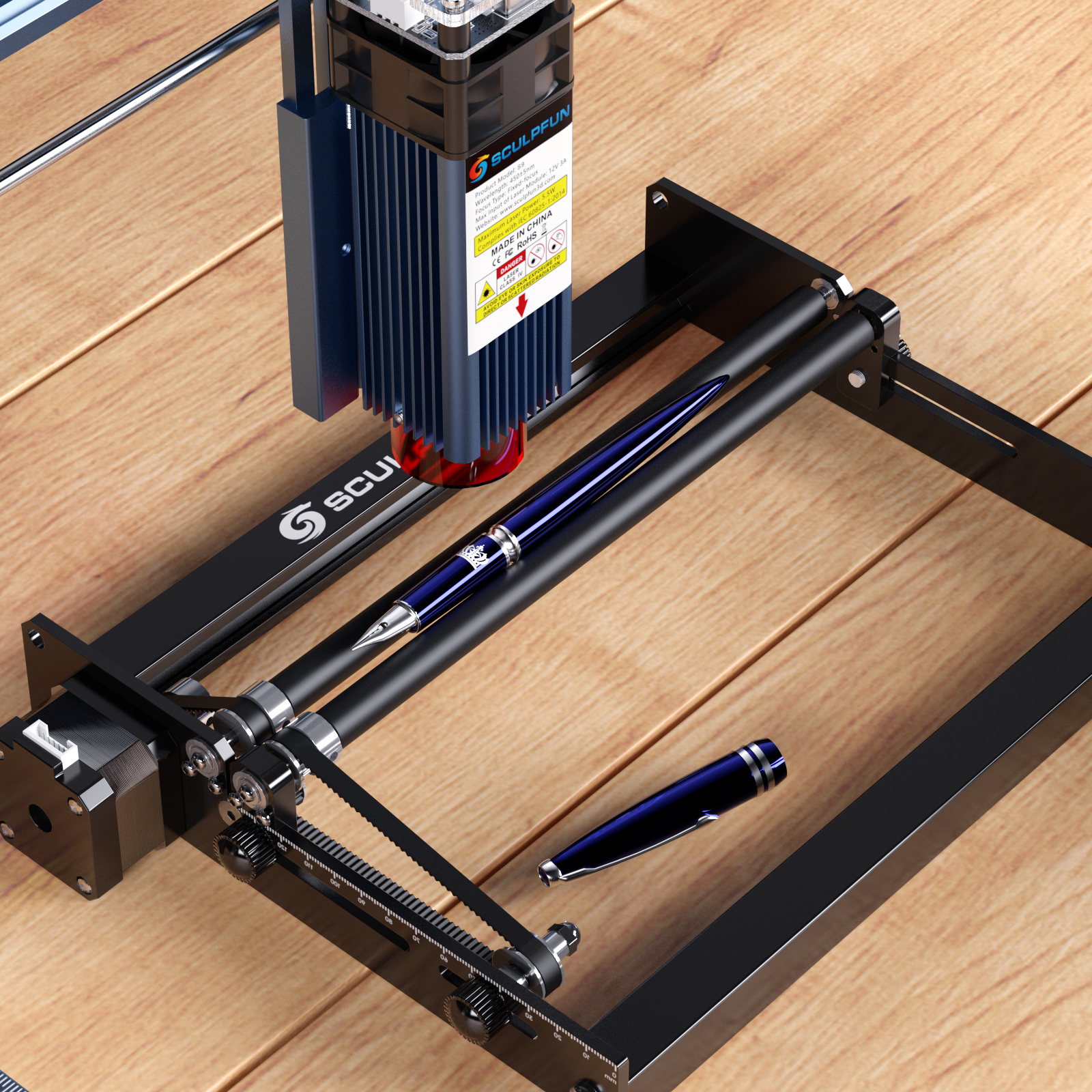 SCULPFUN Laser Rotary Roller L – Rotary Axis Laser Engraver recenzja i cena