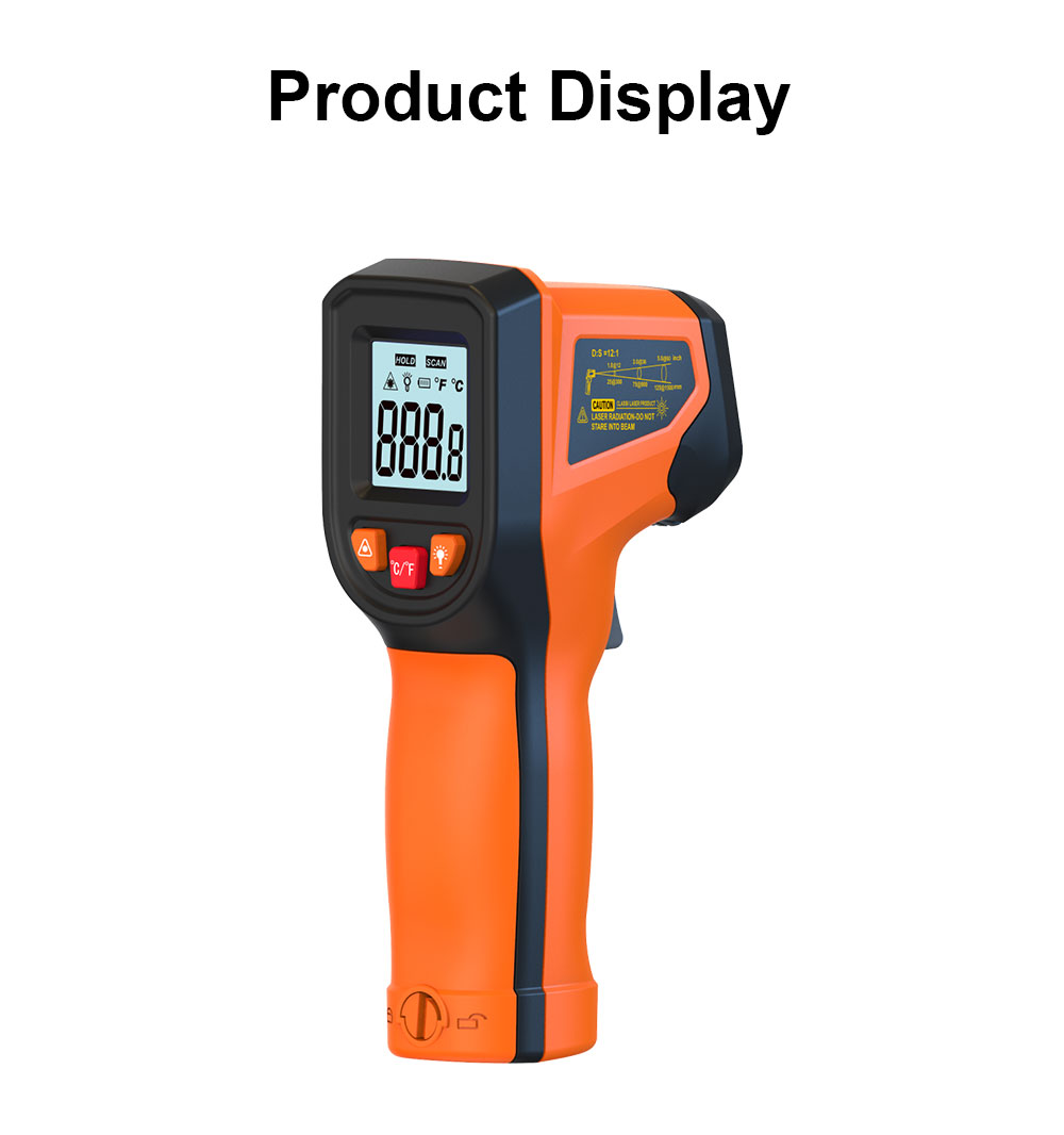 T600 T600A Digital Infrared Th – Industrial Laser Temperature Gun recenzja i cena