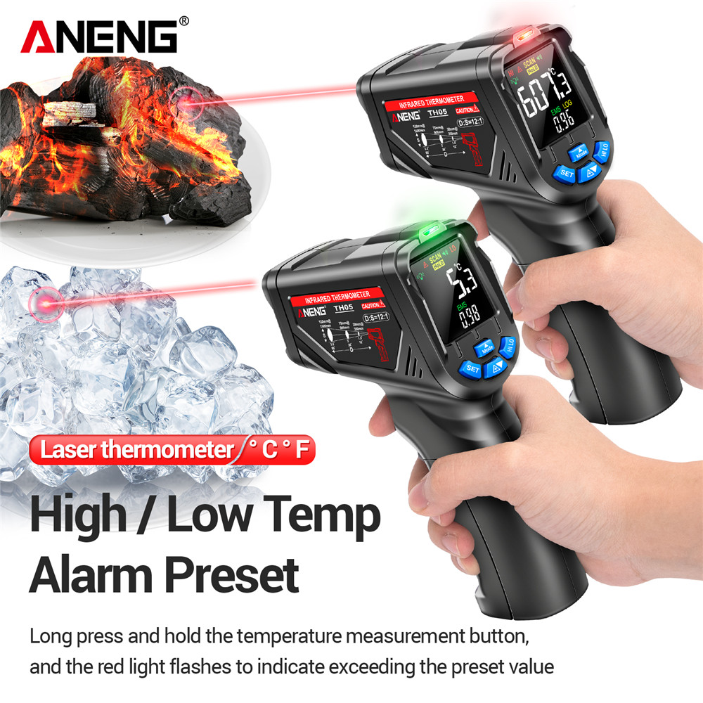 ANENG TH05 Infrared Thermomete – Industrial Laser Thermometer Gun recenzja i cena