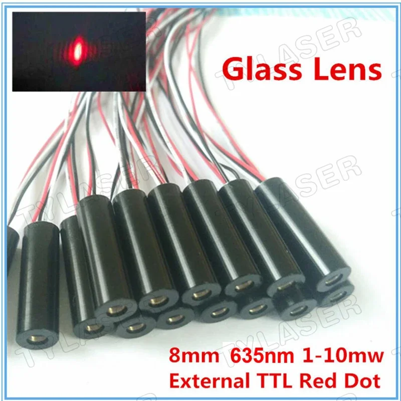 External TTL 8mm 635nm Red Dot – Industrial Laser Pointer recenzja i cena