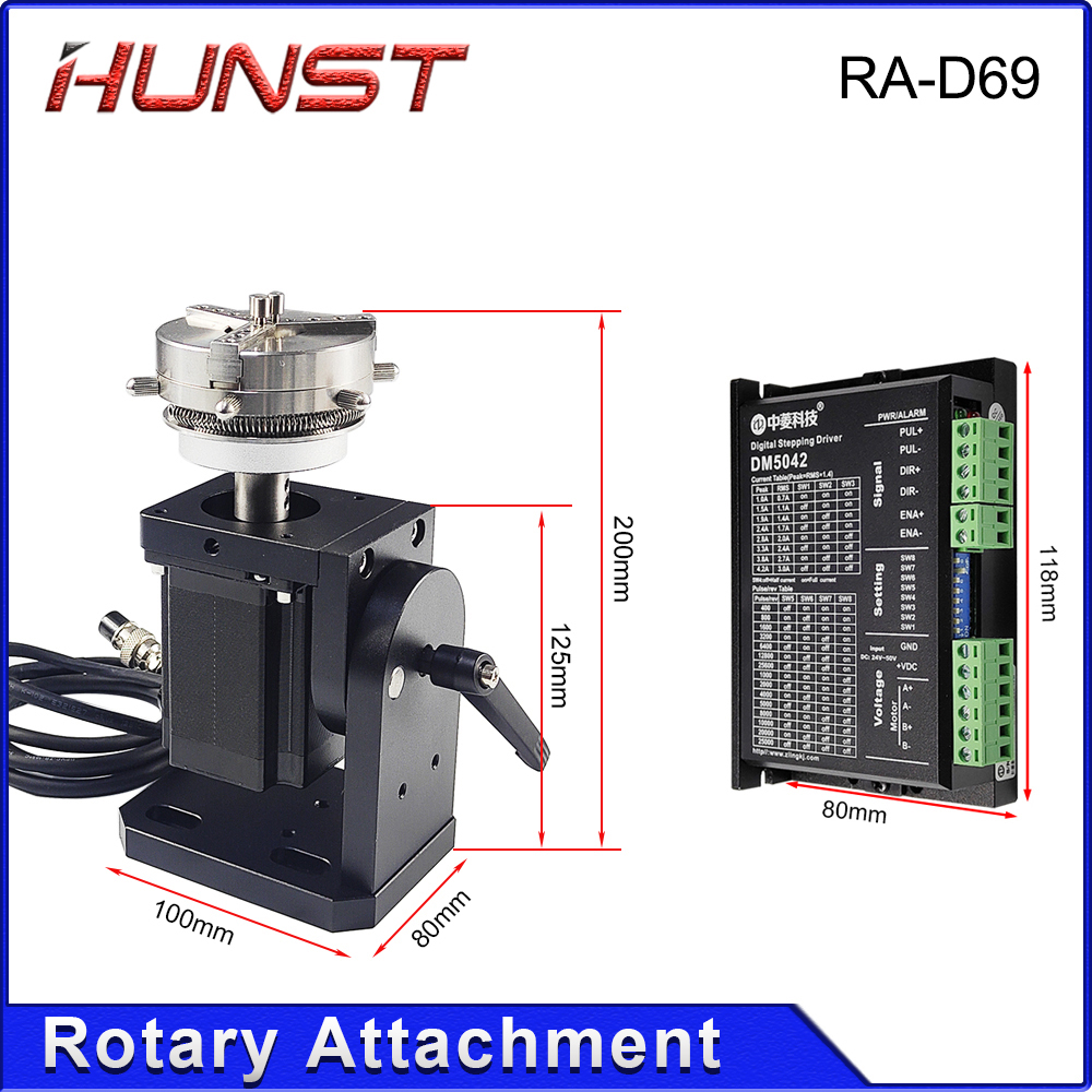 Hunst D69 D60 Laser Marking Ma – Rotary Axis Laser Engraver recenzja i cena