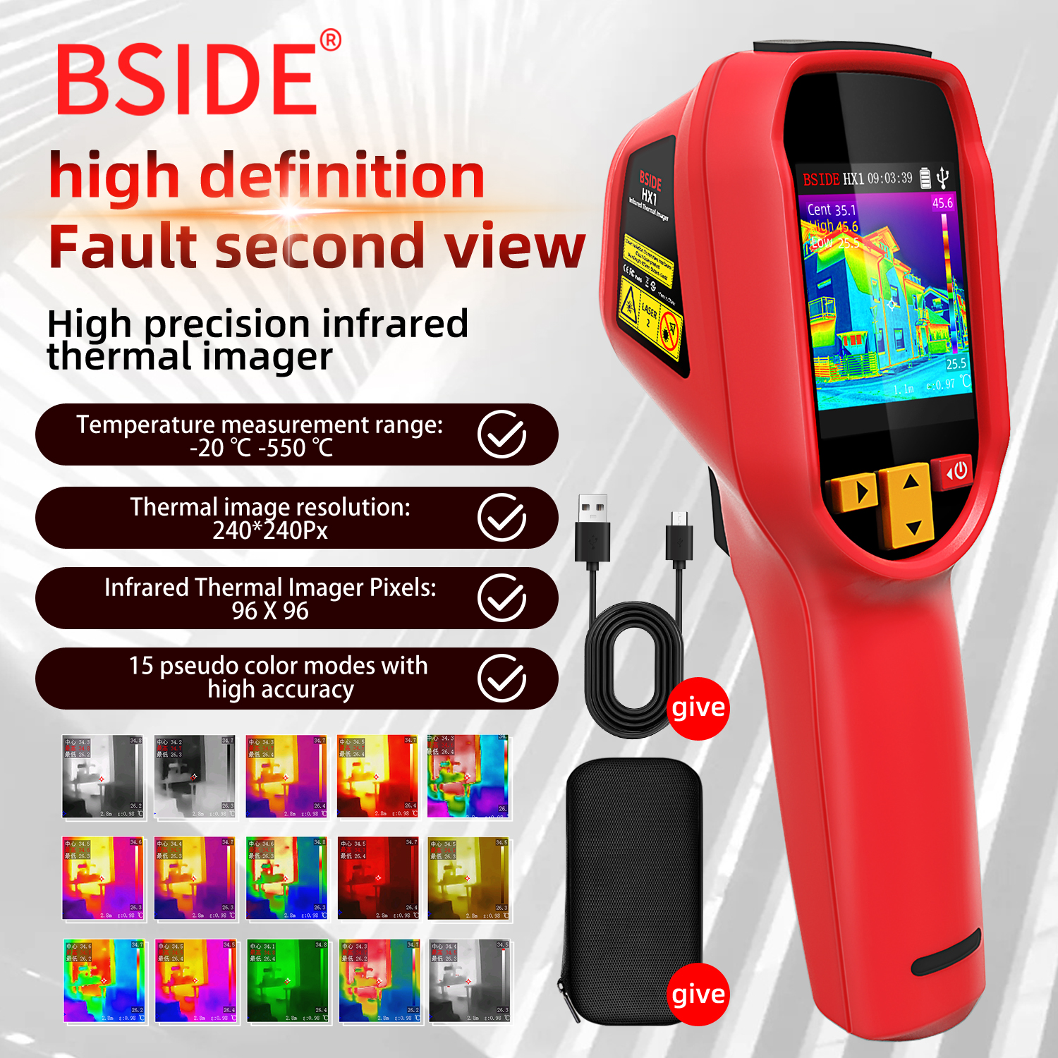 BSIDE Thermal Imager Camera HX – Industrial Laser Repair recenzja i cena