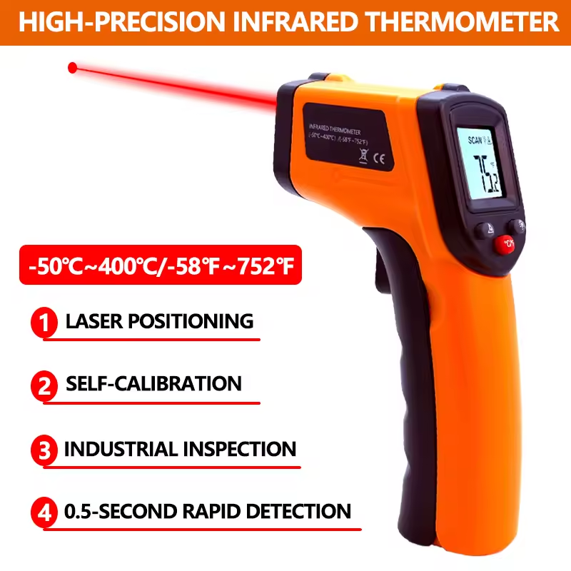 Handheld Infrared Thermometer  – Industrial Laser Temperature Gun recenzja i cena