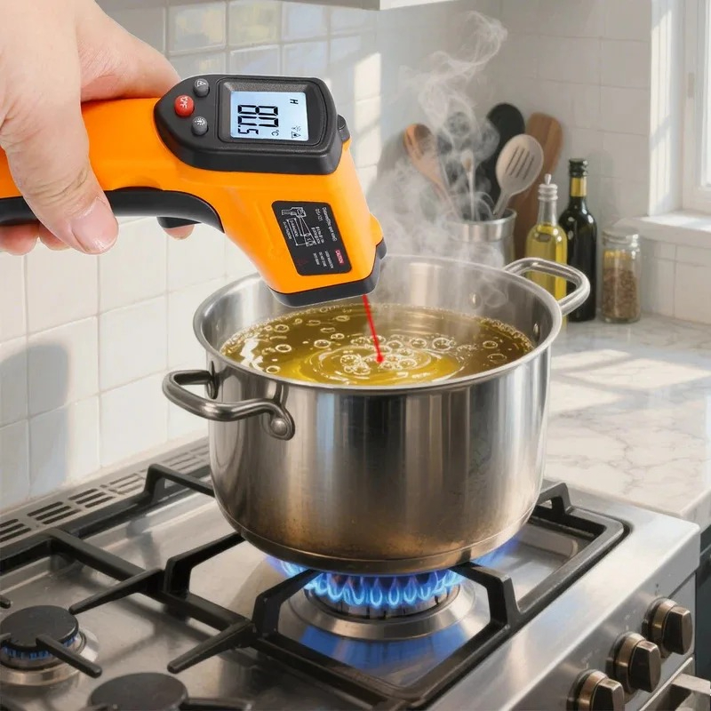 Handheld Infrared Thermometer  – Industrial Laser Temperature Gun recenzja i cena