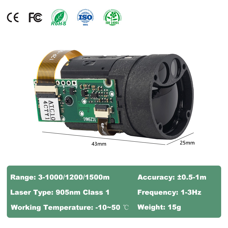 Light Weight 1000m  Night Visi – Industrial Laser Distance Measuring Device recenzja i cena