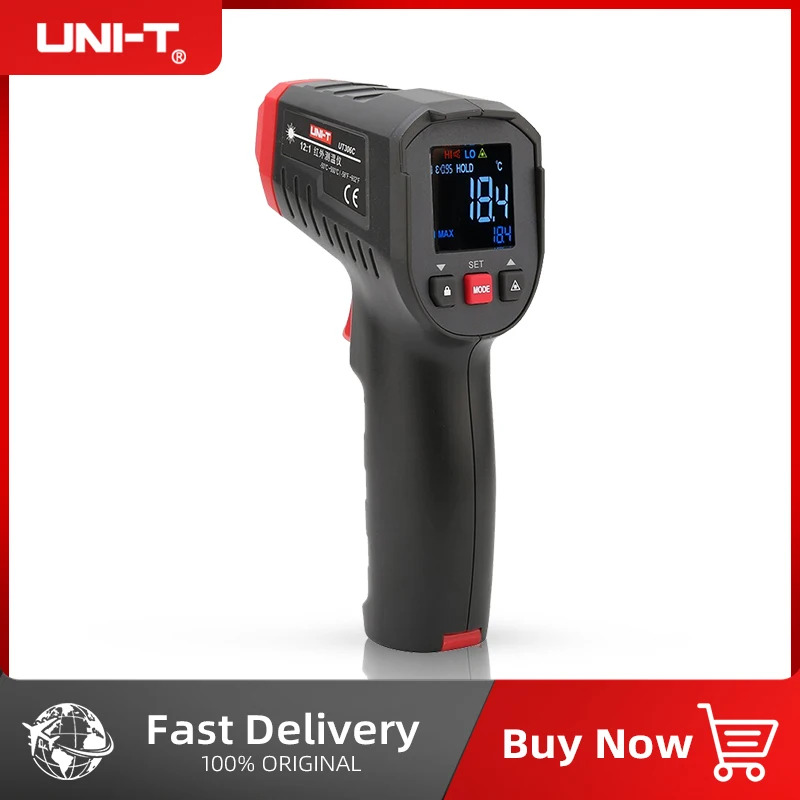 UNI-T Digital Thermometer Non- – Industrial Laser Temperature Gun recenzja i cena