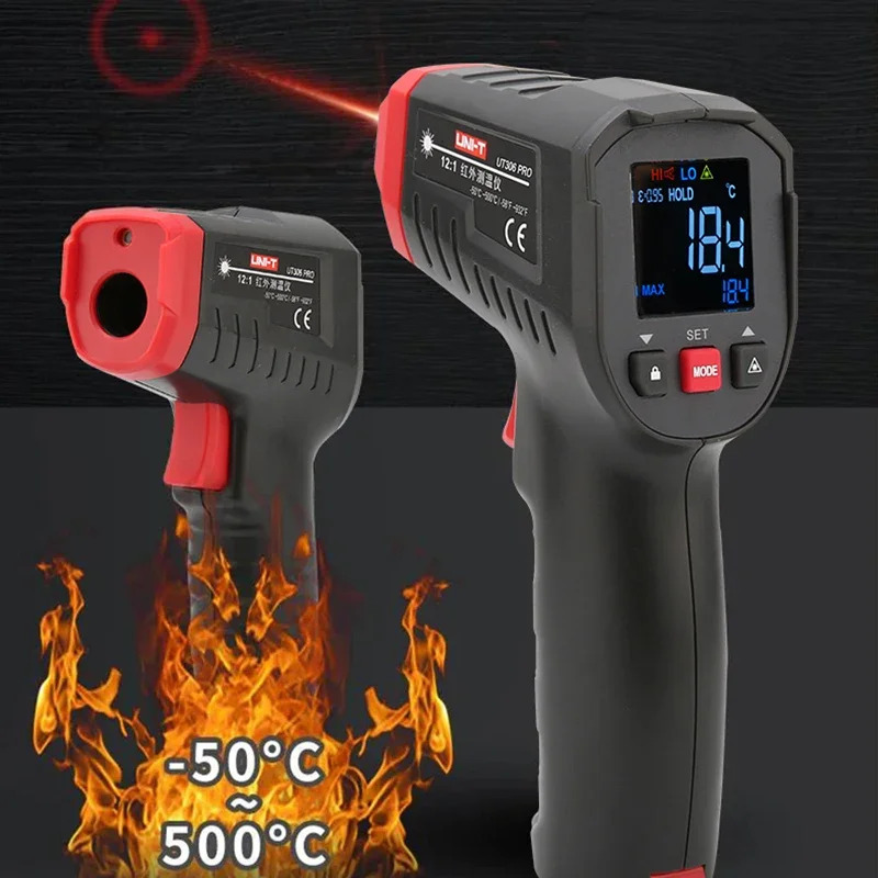 UNI-T Digital Thermometer Non- – Industrial Laser Temperature Gun recenzja i cena