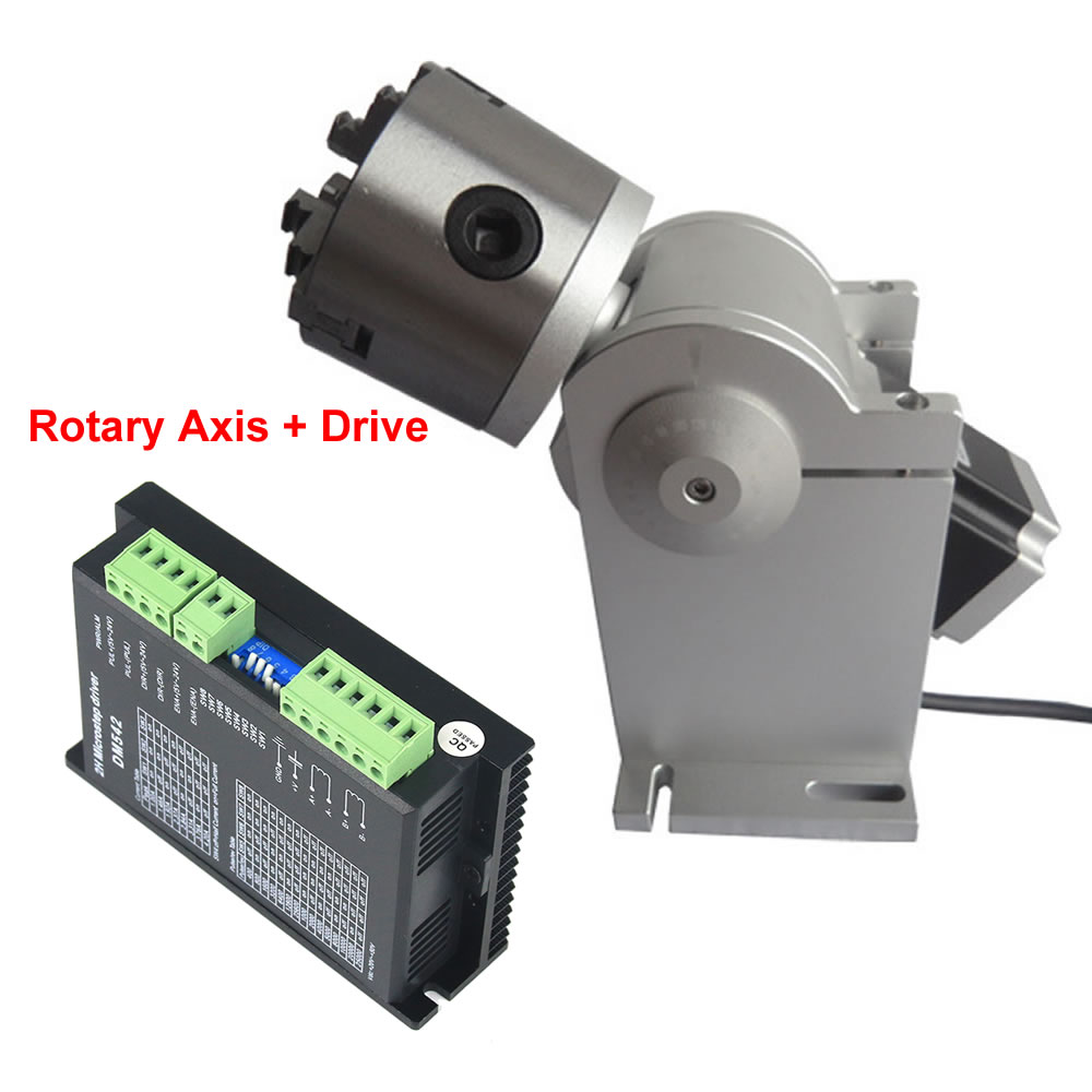 3 Claws Rotary Axis 80mm Chuck – Rotary Axis Laser Engraver recenzja i cena