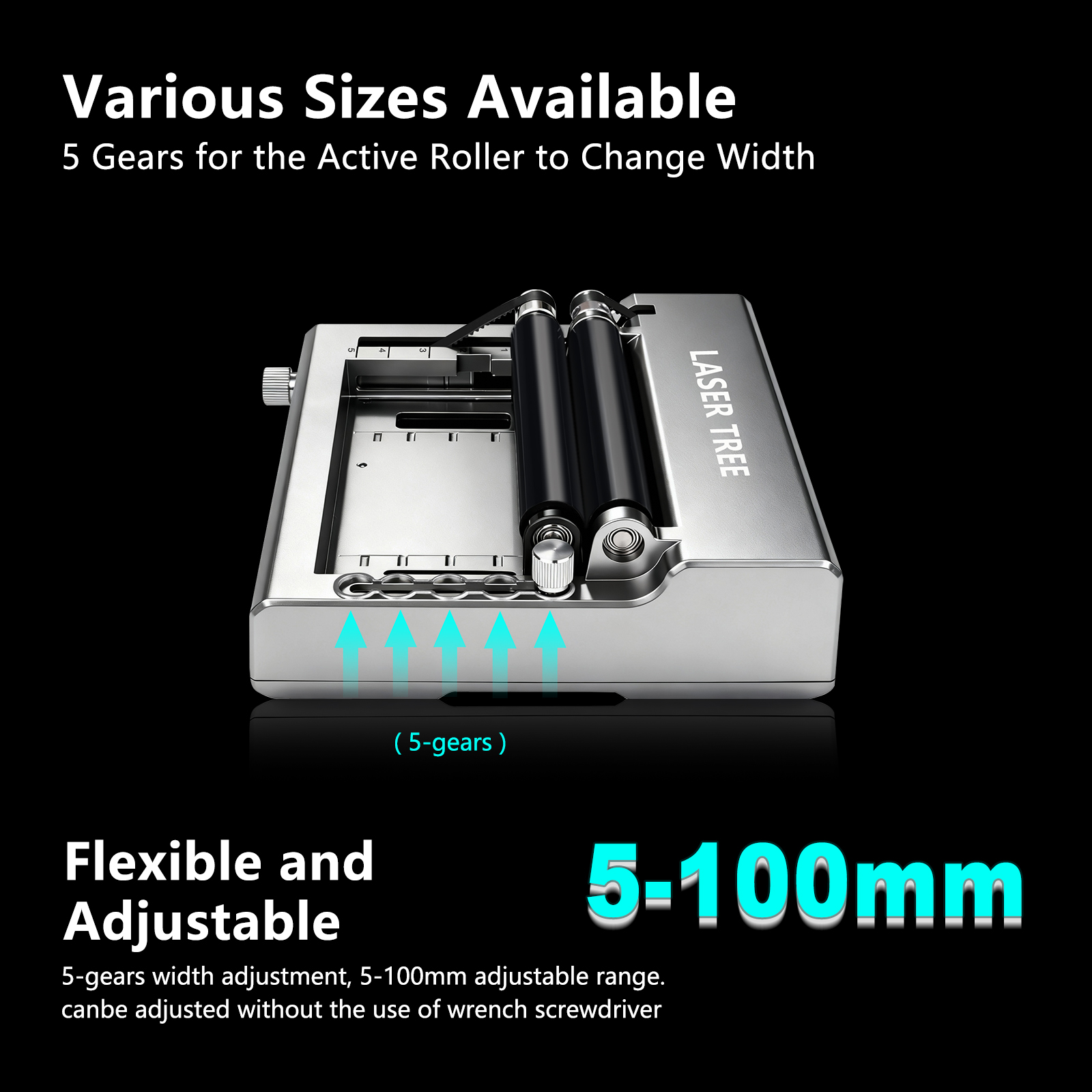 Laser Tree Laser Rotary Roller – Rotary Axis Laser Engraver recenzja i cena