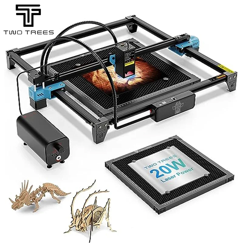 TWOTREES TTS-20 Pro 20W Metal  – Industrial Laser Blasting recenzja i cena