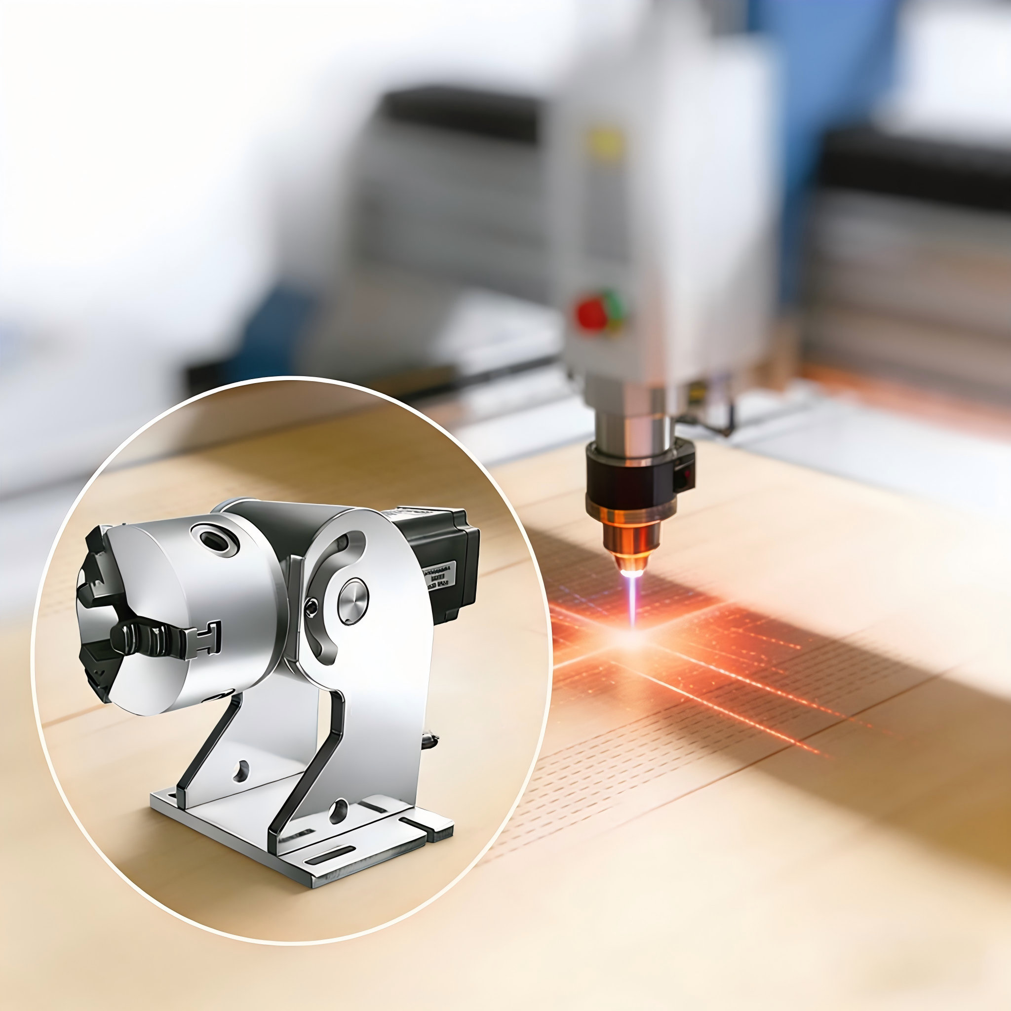 360° Laser Engraver Rotary Axi – Rotary Axis Laser Engraver recenzja i cena