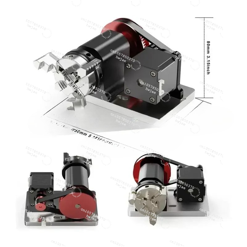 CNC 4th Axis Set  for TTC450 C – Rotary Axis Laser Engraver recenzja i cena